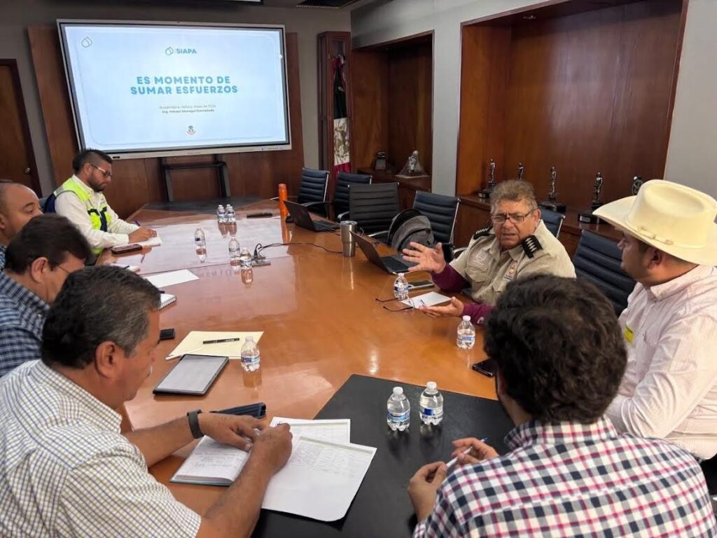 SIAPA y municipios metropolitanos coordinan acciones preventivas ante próximo temporal de lluvias