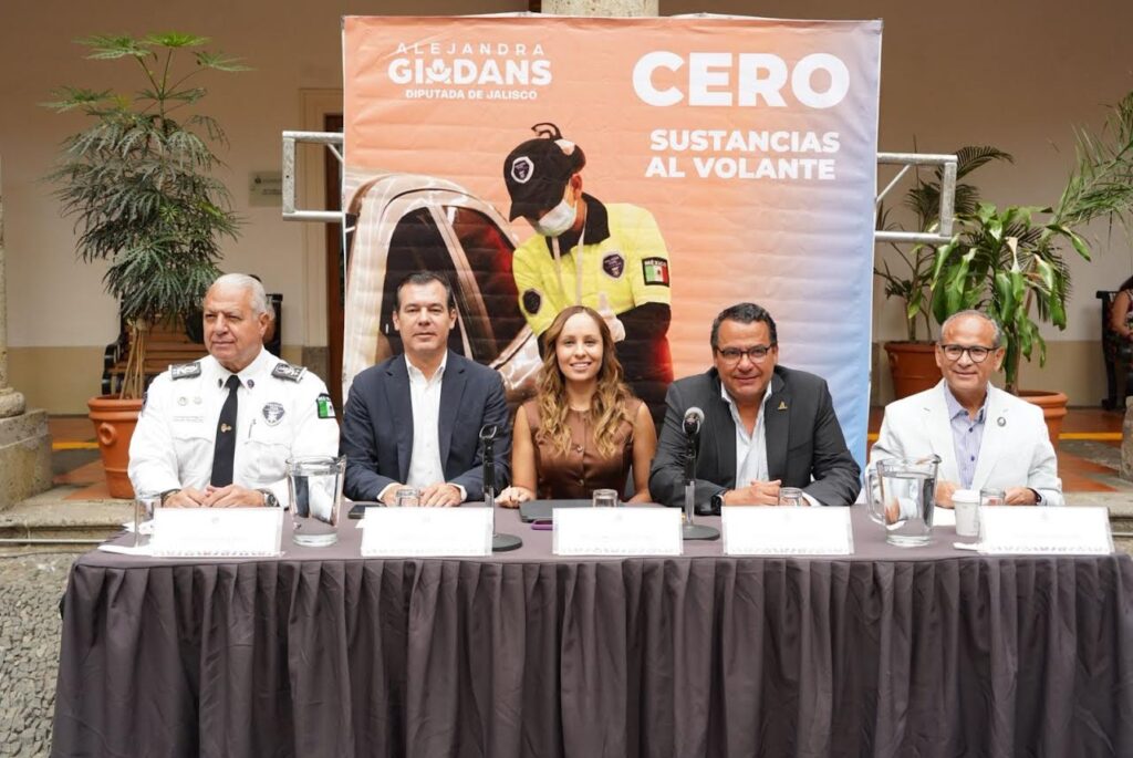 Proponen reforma en Jalisco para detectar drogas al volante con pruebas inmediatas