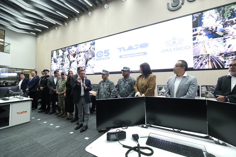 Inauguran C5 Tlajomulco para fortalecer vigilancia e inteligencia en seguridad metropolitana