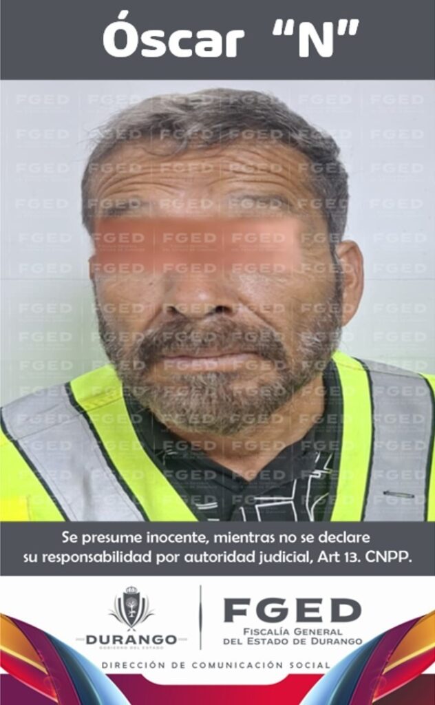 FGED logró vinculación de El Tyson; arrestado en Sinaloa por presuntos delitos en Durango