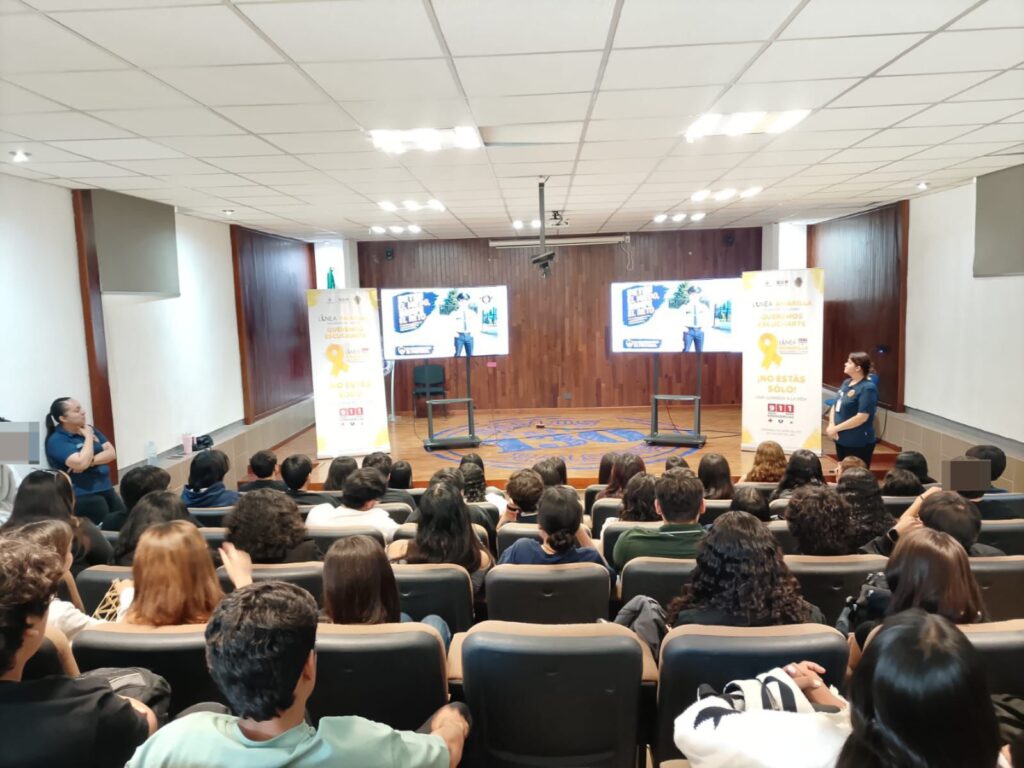 La SSP lleva pláticas de salud mental a alumnos de nivel preparatoria en la entidad