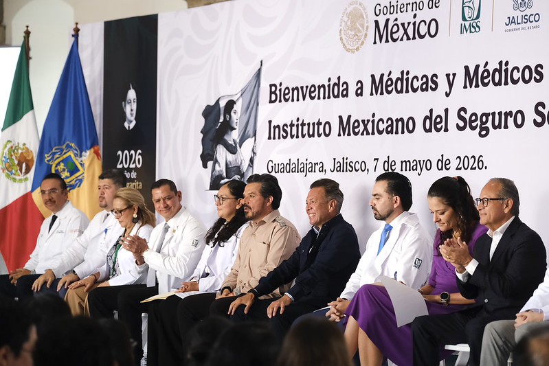 Dan la bienvenida a 700 nuevos médicos especialistas para fortalecer atención del IMSS Jalisco
