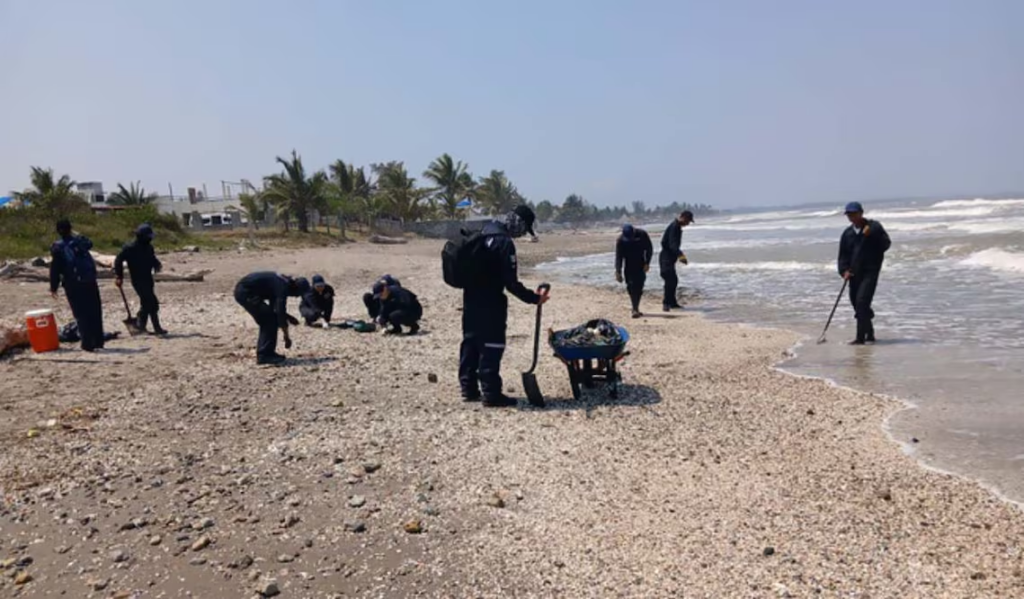 Greenpeace presenta dos denuncias por derrame de petróleo en el Golfo de México