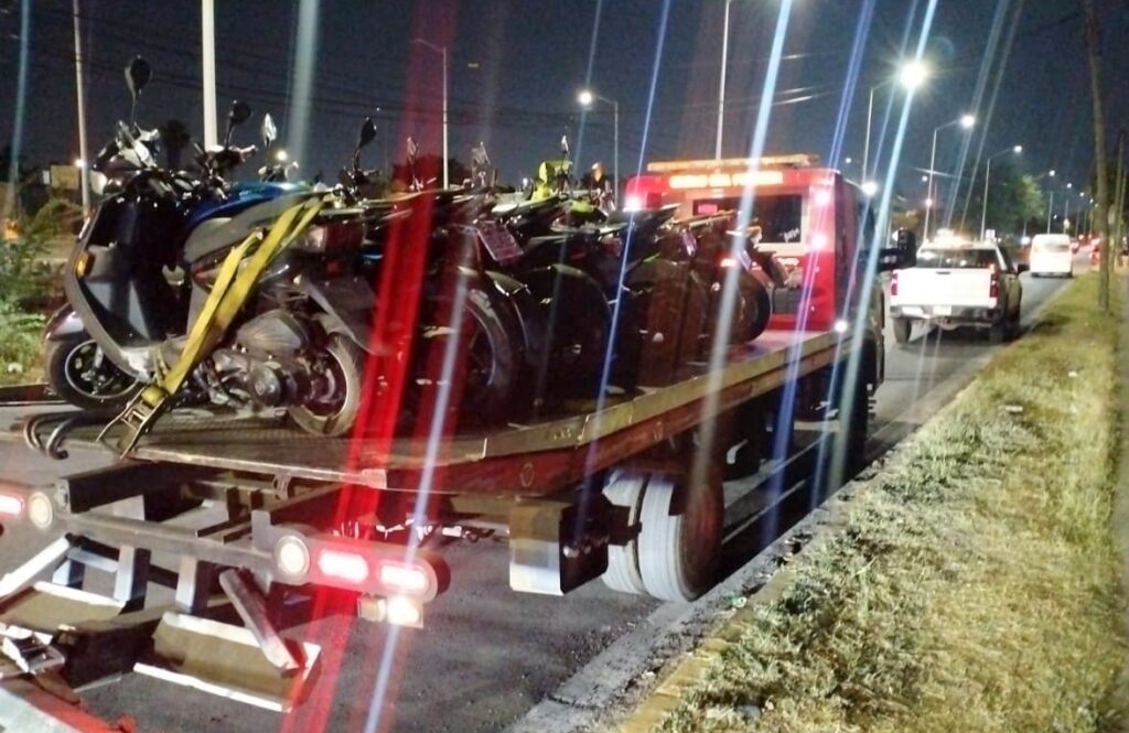 Aseguran 20 motocicletas irregulares durante operativo en Tlajomulco