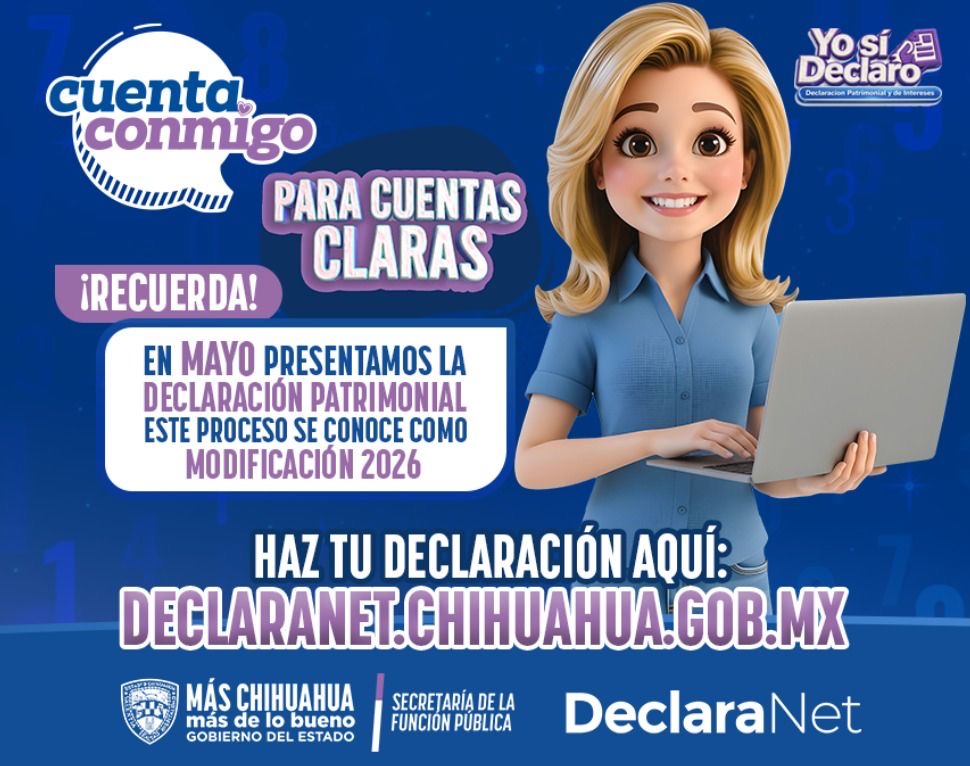 Inicia SFP el periodo de Declaración Patrimonial 2026