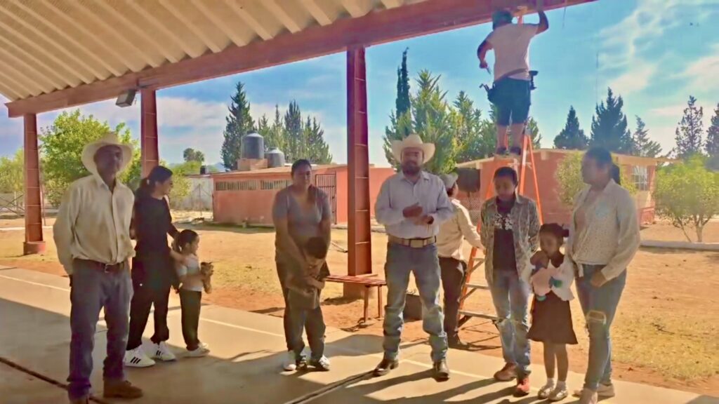 Rehabilitan iluminación del domo previo a festejos del 28 de Mayo
