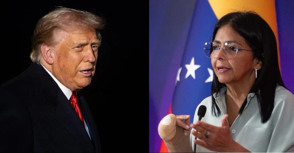 Delcy Rodríguez rechaza propuesta de Trump para convertir a Venezuela en el “estado 51” de EU