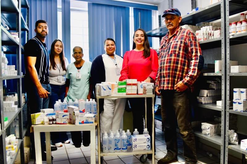 ¡Medicamento a unidades de salud en Nuevo Ideal! Zaira Quiñones reconoce rezago
