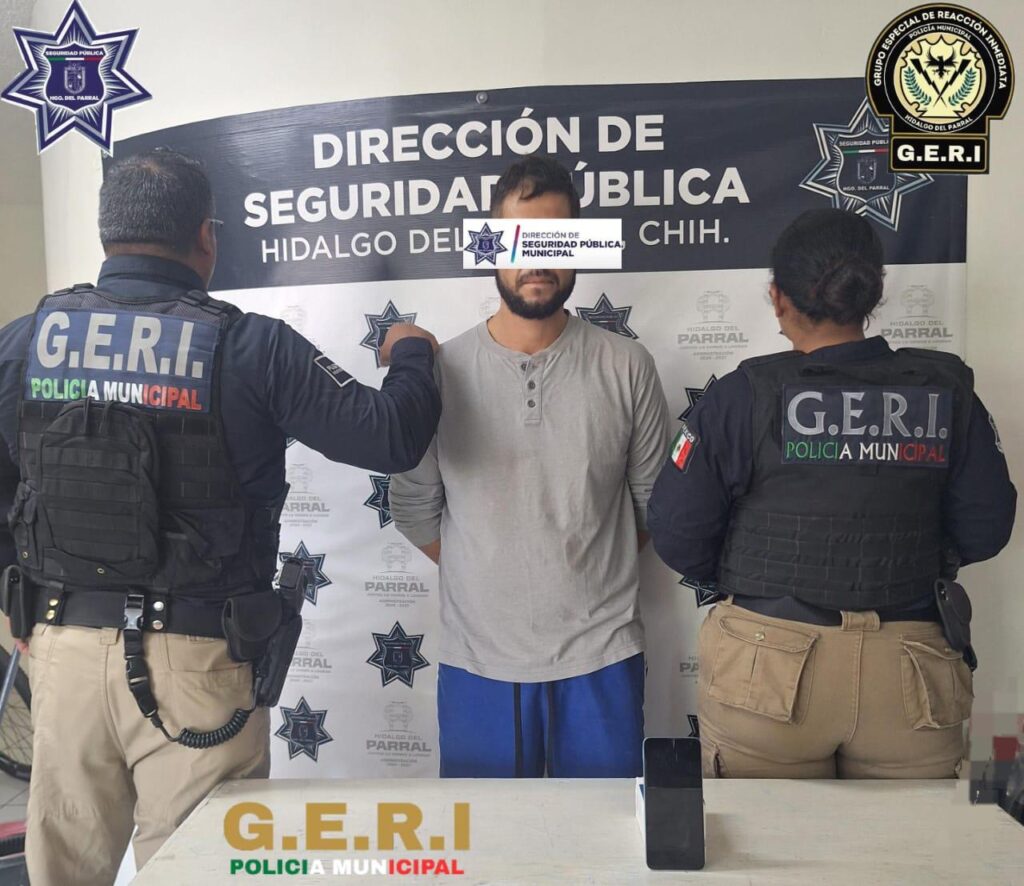 Recuperan celular robado en La Peña; hay un detenido