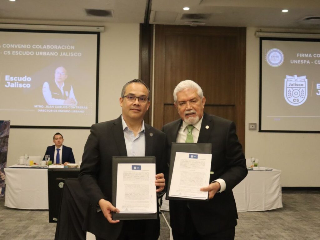 Refuerzan coordinación entre C5 Escudo Jalisco y empresas de seguridad privada