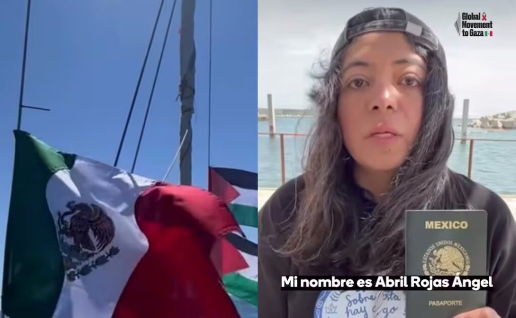SRE confirma repatriación de mexicana que viajaba en flotilla interceptada por Israel