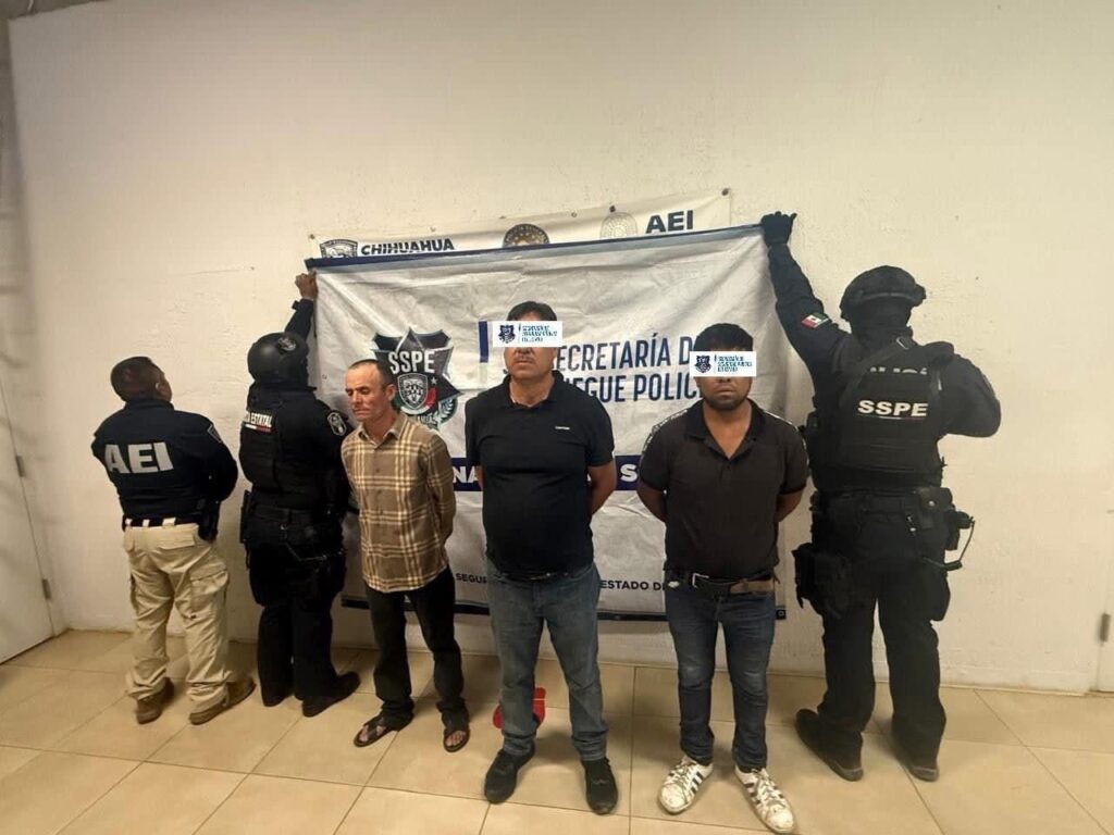 Refuerzan acciones coordinadas en Parral; detienen a 3 por posesión de droga