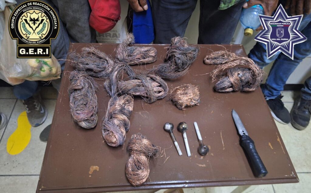 Detienen a 10 personas y aseguran cableado durante operativo de la DSPM en Parral