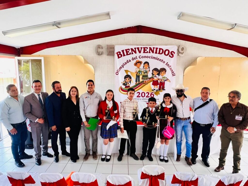 ¡Ganadores de la Olimpiada del Conocimiento Infantil 2026! En Santiago Papasquiaro