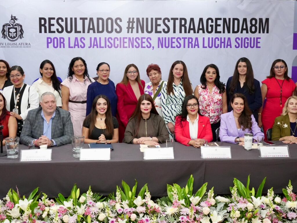 Cuquis Camarena presenta avances de la Agenda 8M en Jalisco