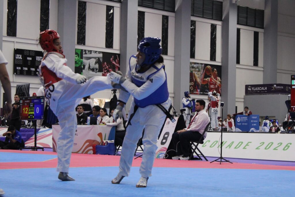 Durango conquista cinco medallas en taekwondo durante la Olimpiada Nacional 2026