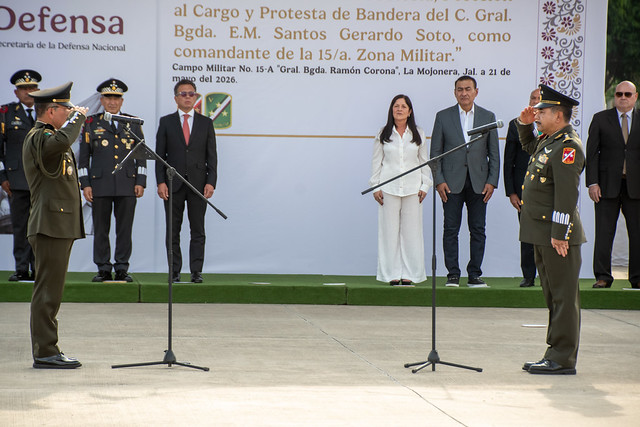 Asume Santos Gerardo Soto comandancia de la 15/a. Zona Militar en Jalisco
