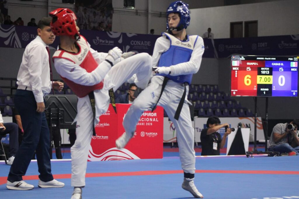 Durango suma medalla de plata en taekwondo en la Olimpiada Nacional 2026