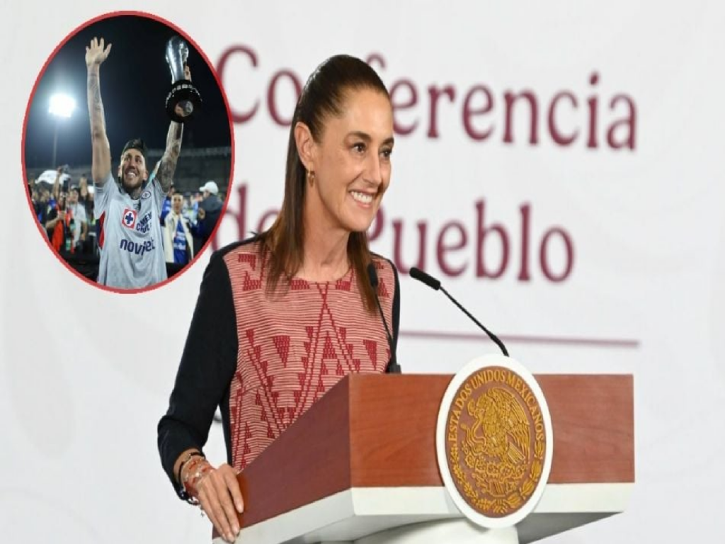 Claudia Sheinbaum felicita a Cruz Azul por conquistar el Clausura 2026
