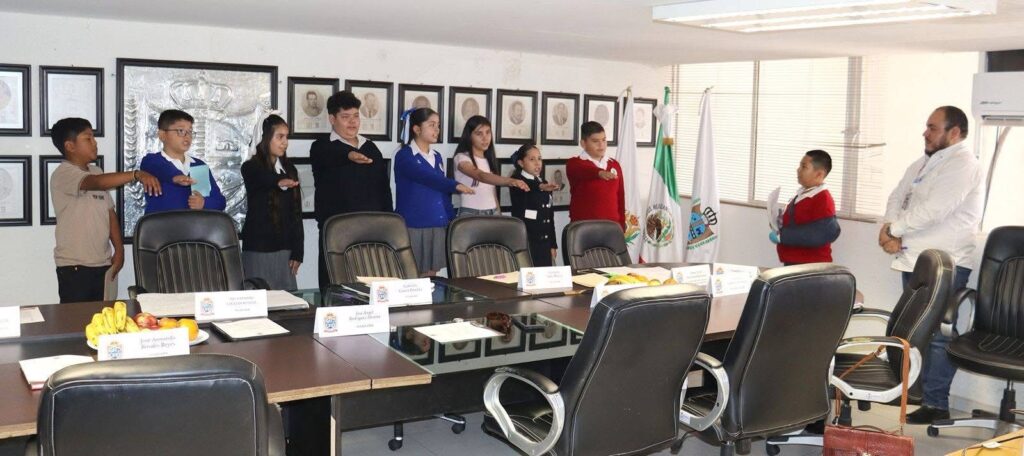 Realizan Cabildo Infantil en Pánuco de Coronado con participación de estudiantes del municipio