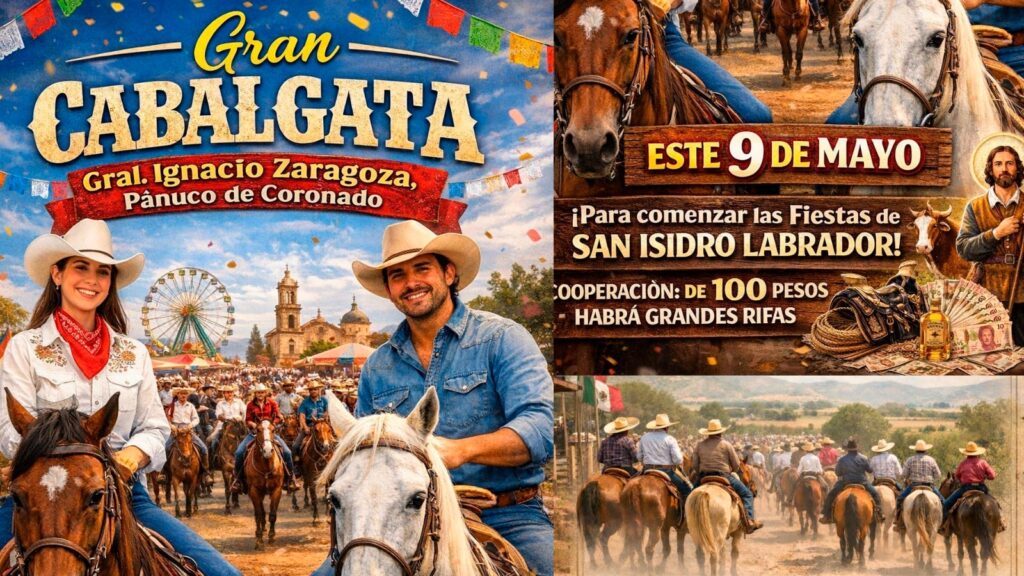 Anuncian gran cabalgata para inaugurar fiestas patronales en Ignacio Zaragoza