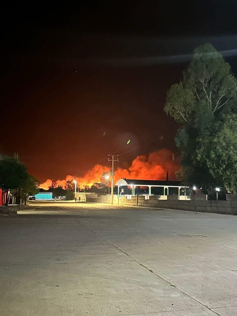 Serie de incendios moviliza corporaciones de seguridad y auxilio en Vicente Guerrero