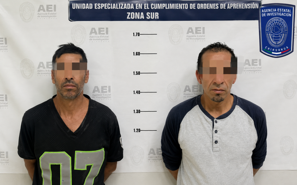 Aprehenden a dos hombres por robos en Parral y Santa Bárbara