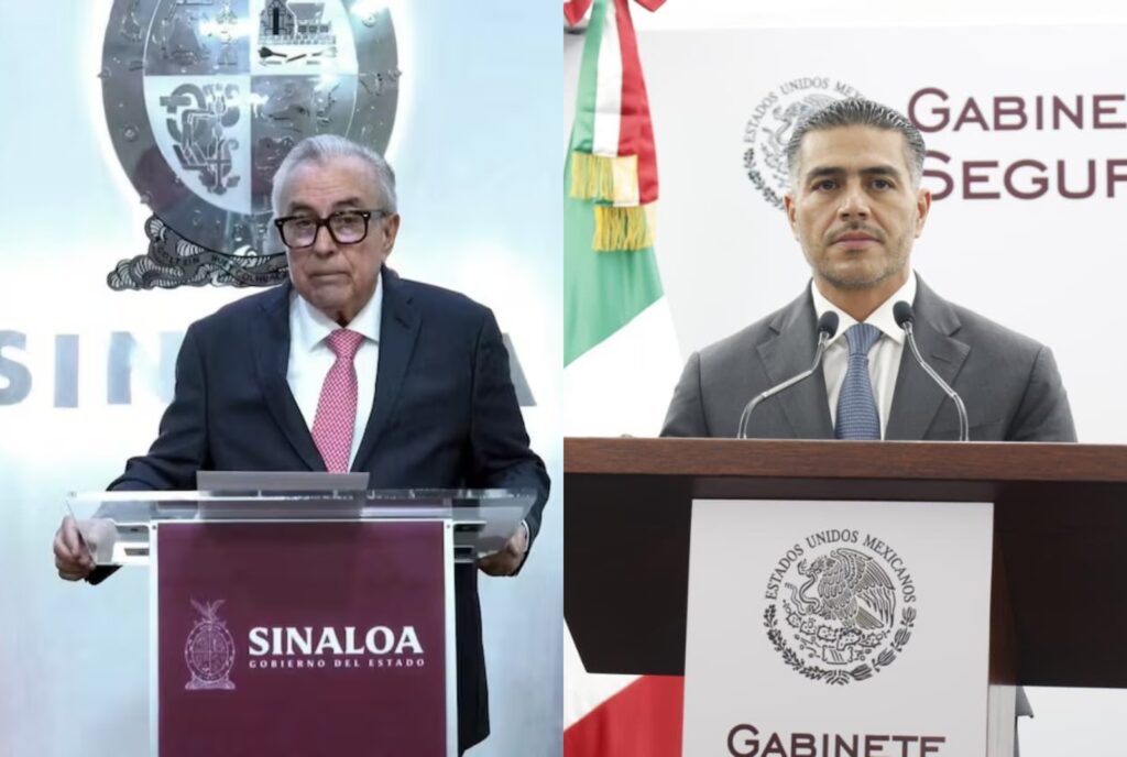 Harfuch asegura que Rubén Rocha Moya permanece en Sinaloa