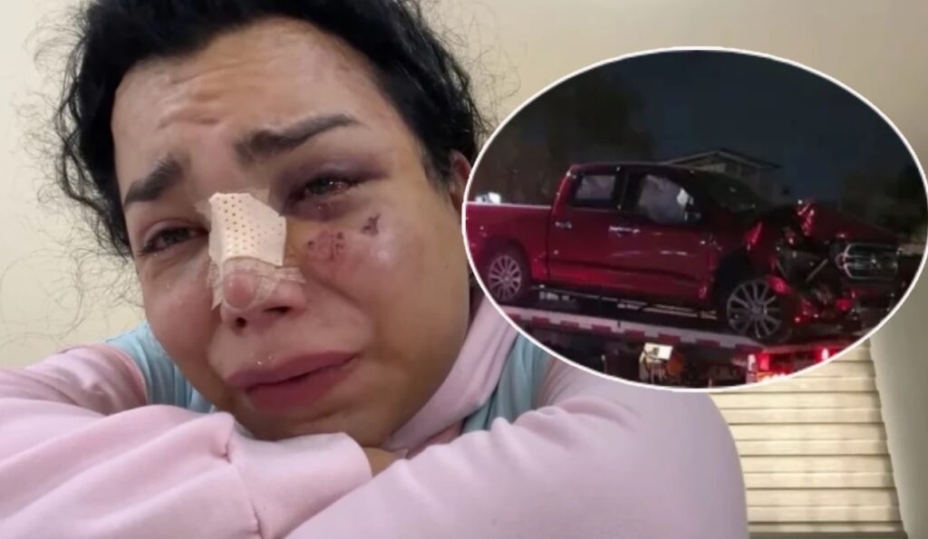 Paolita Suárez rompe el silencio tras accidente automovilístico