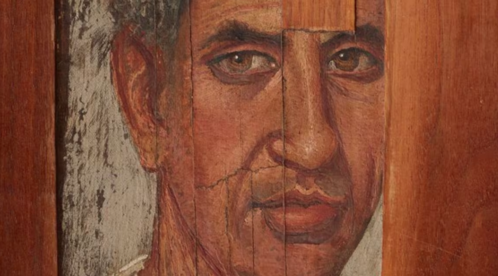 Subastan en Nueva York un retrato funerario con un realismo sorprendente