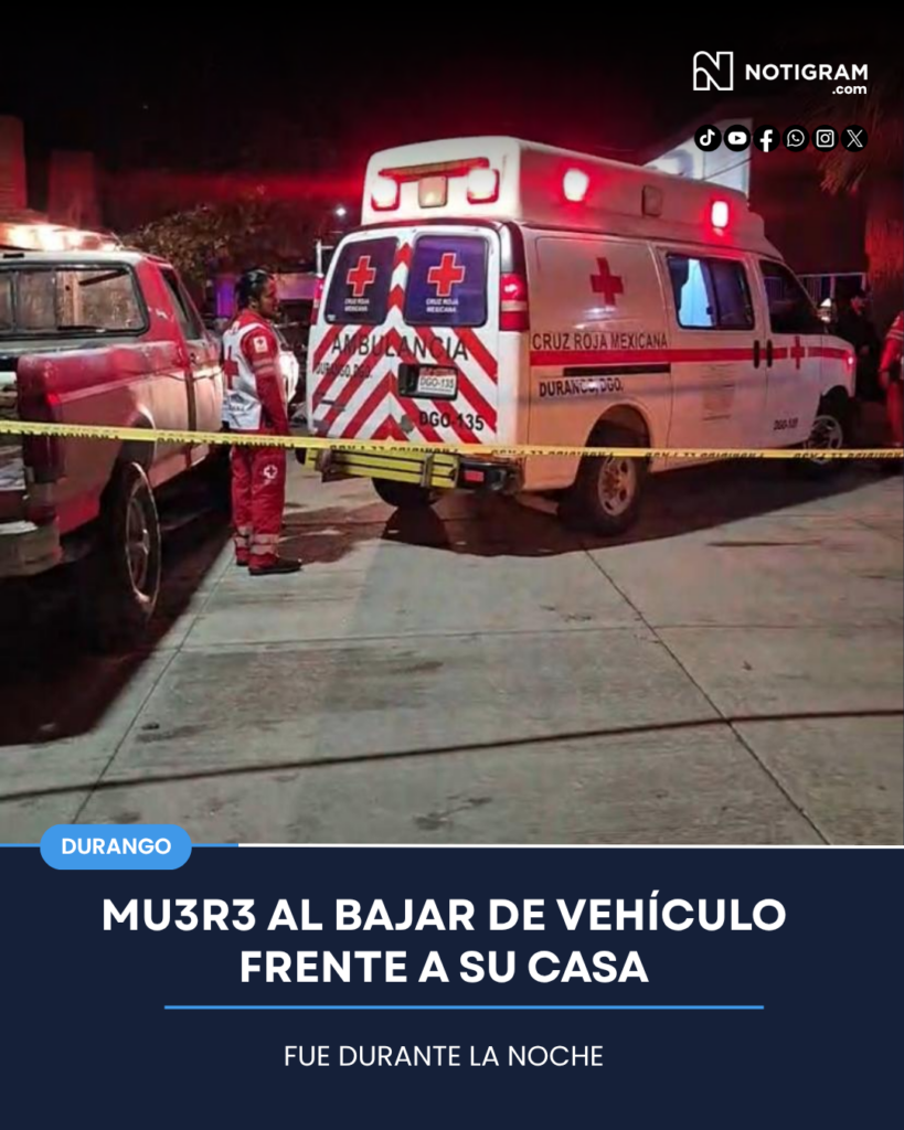 Al bajar de un vehículo quedó sin vida frente a su casa