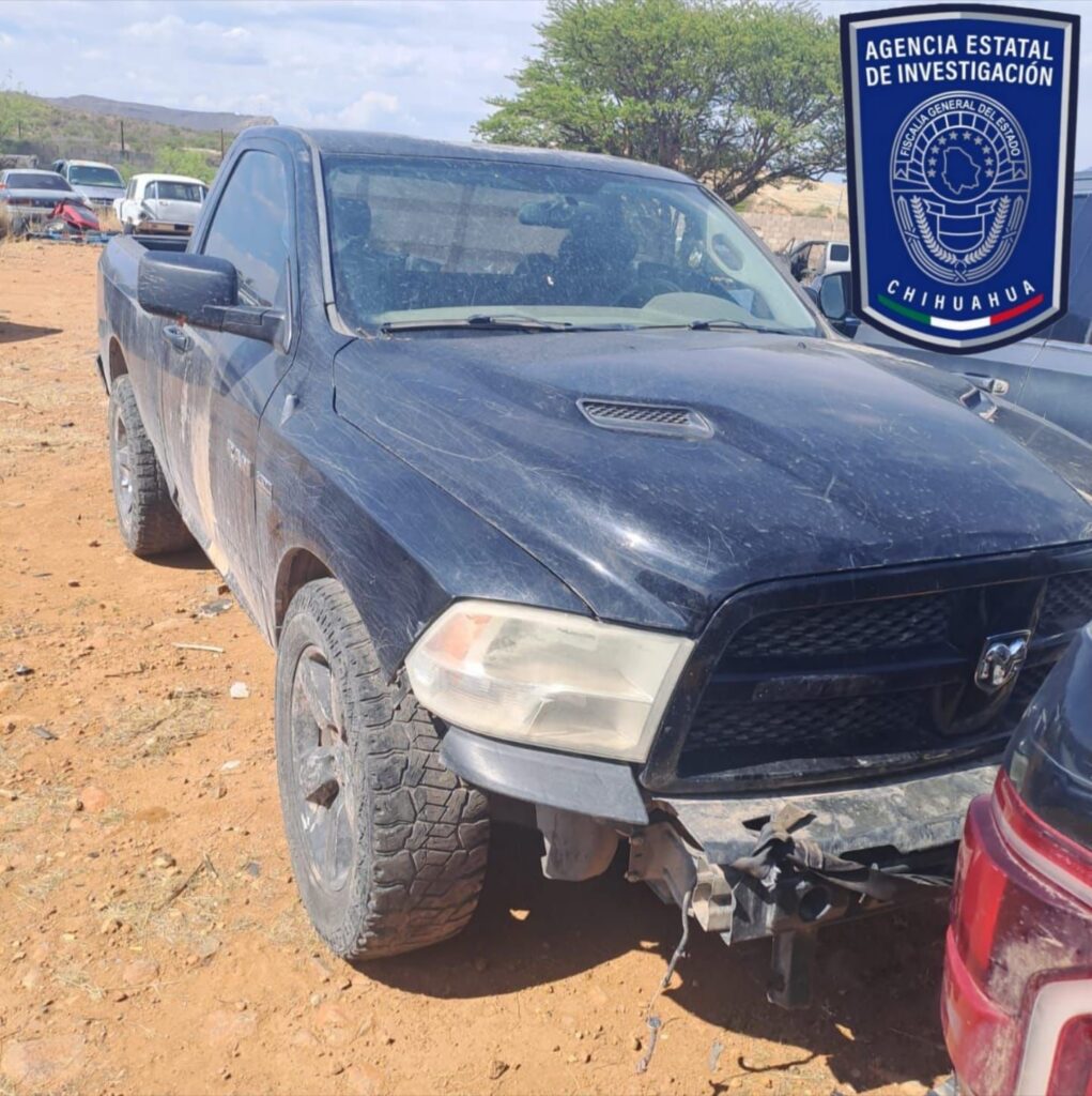 Asegura AEI en Parral camioneta con reporte de robo en Chihuahua