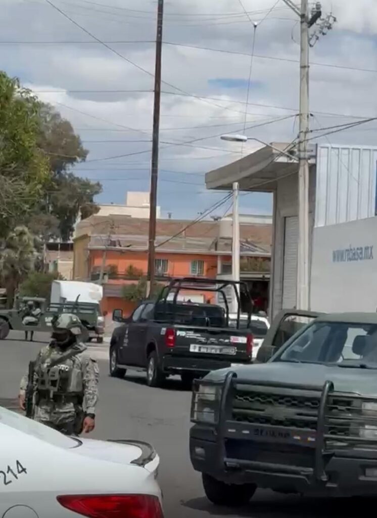 Operativo militar y policiaco en Durango durante este viernes