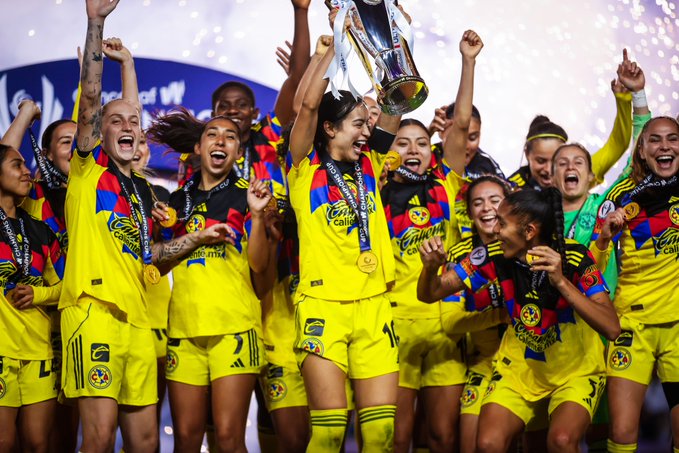 América Femenil conquista la Concacaf Champions Cup