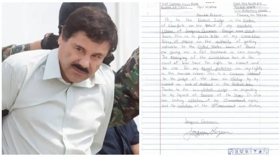 “El Chapo” Guzmán pide ser extraditado a México tras carta enviada a corte en EU
