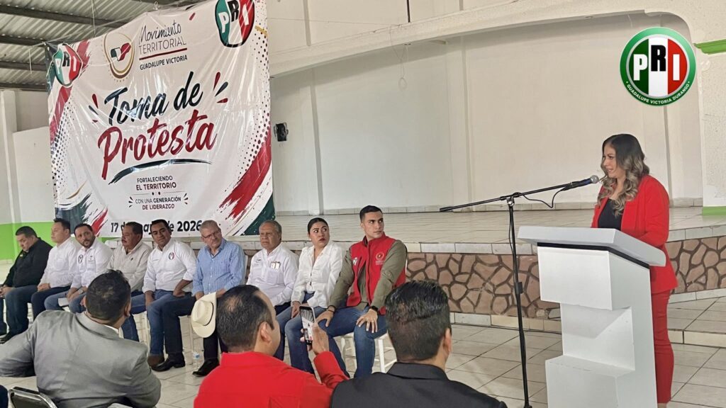 Movimiento Territorial toma protesta en Guadalupe Victoria y fortalece estructura del PRI