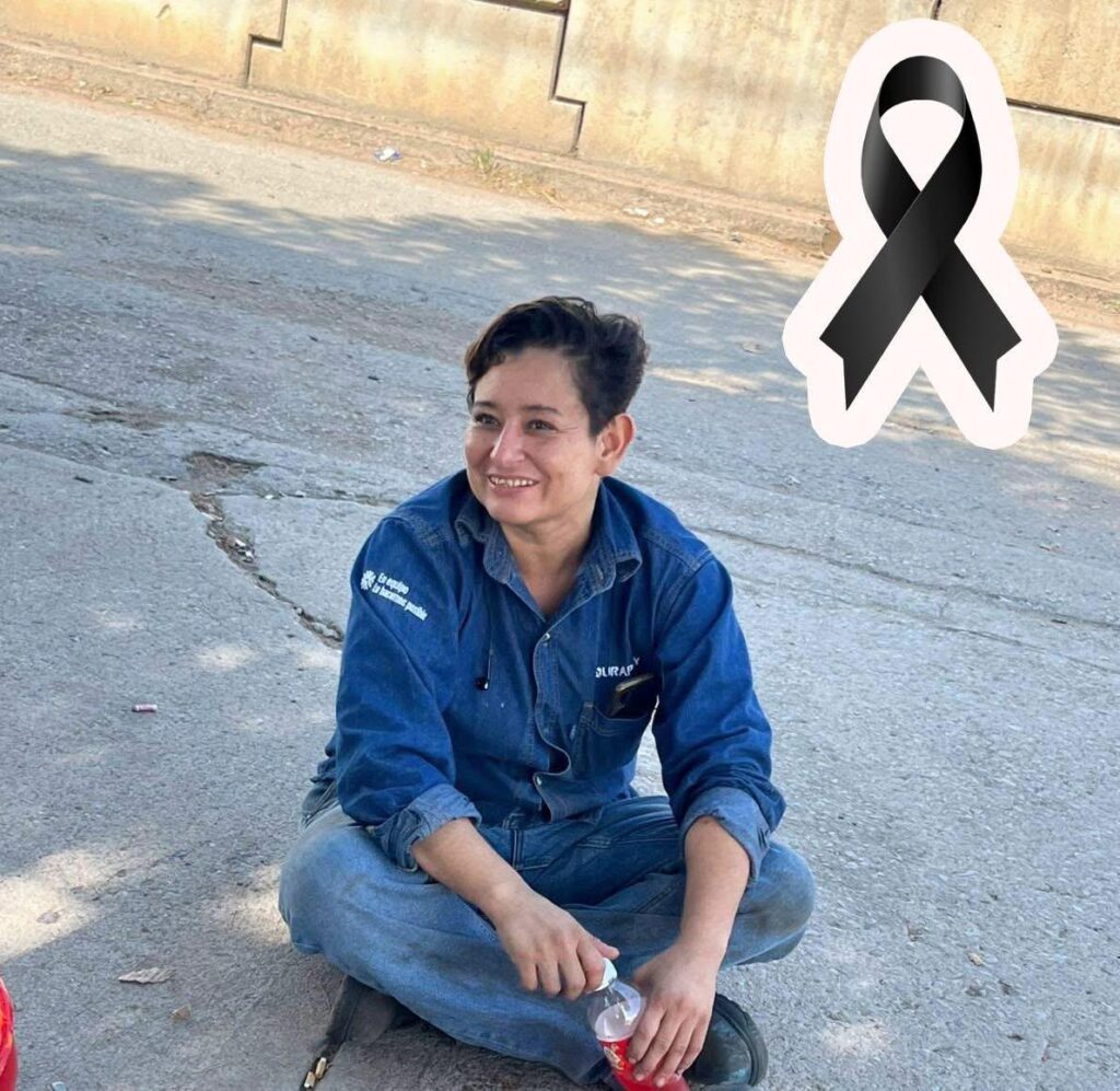 PIDE JUSTICIA PARA SU MAMÁ murio aplastada por tarimas en Duraplay