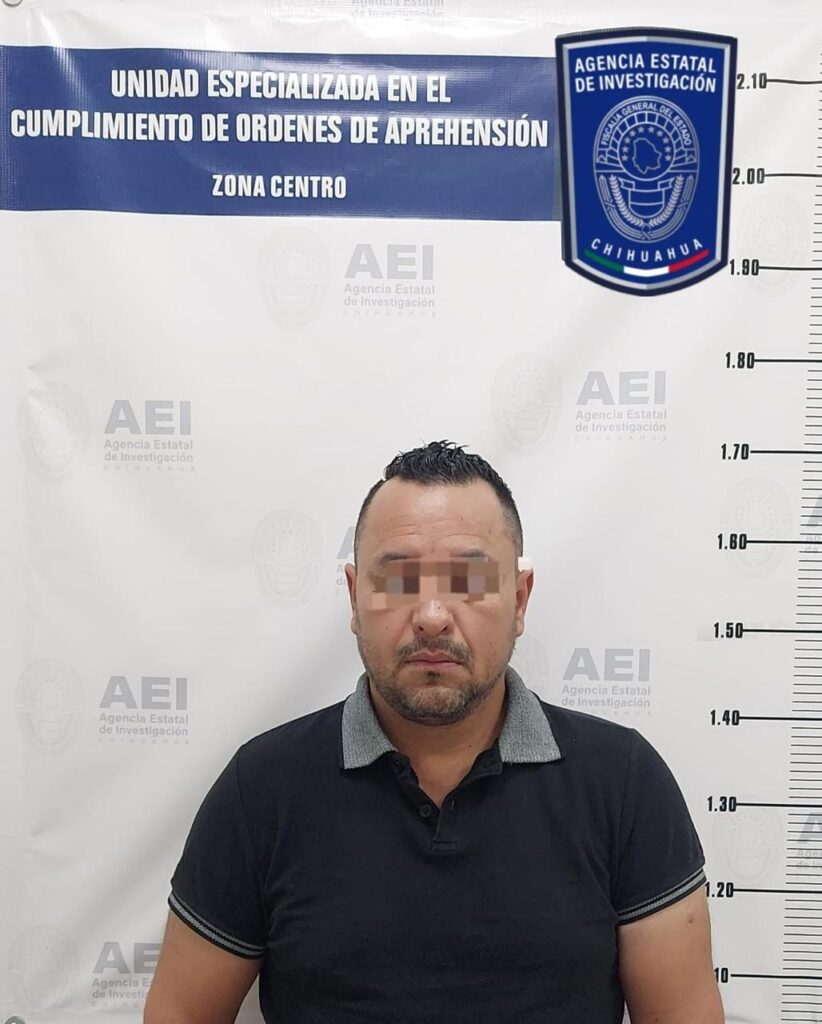 Detiene AEI a masculino por incumplimiento de la obligación alimentaria en la ciudad de Chihuahua