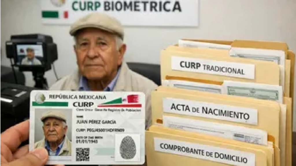 CURP biométrica en México: requisitos para adultos mayores