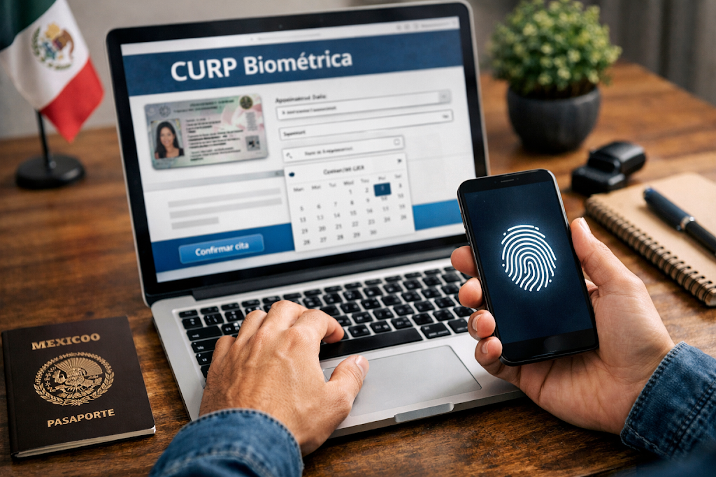 CURP Biométrica: así puedes sacar tu cita en línea paso a paso