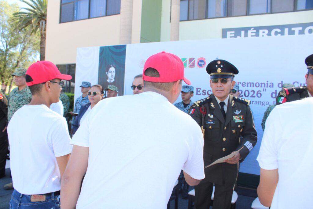 277 jóvenes varones y 13 mujeres duranguenses culminaron su Servicio Militar Nacional