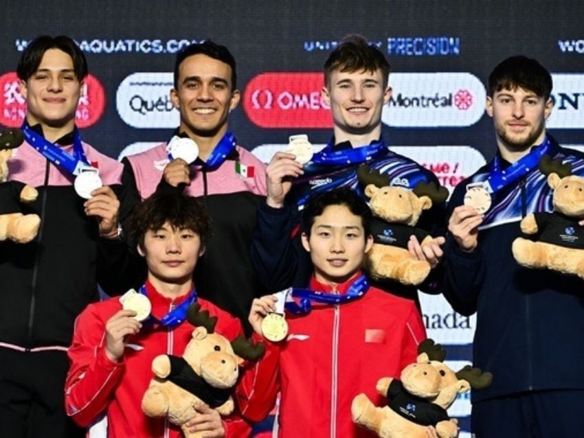 México conquista tres medallas en la Final de la Copa del Mundo de Clavados 2026