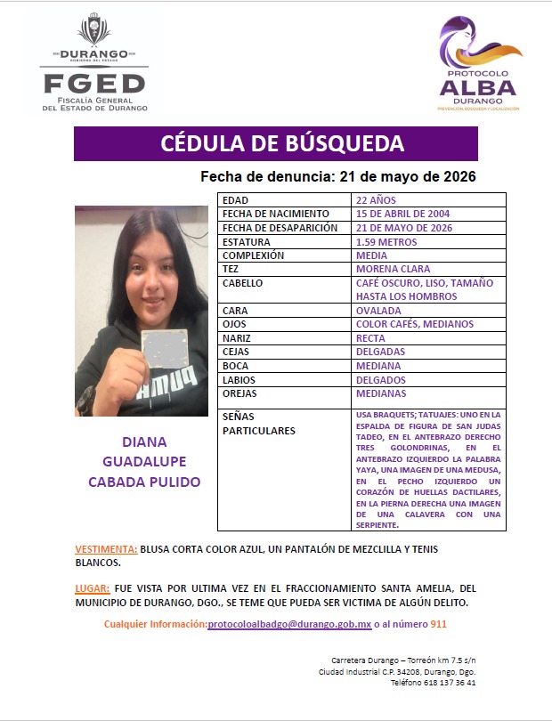 Hace 18 años desapareció un policía; ahora buscan a su hija que salió de su casa y no regresó