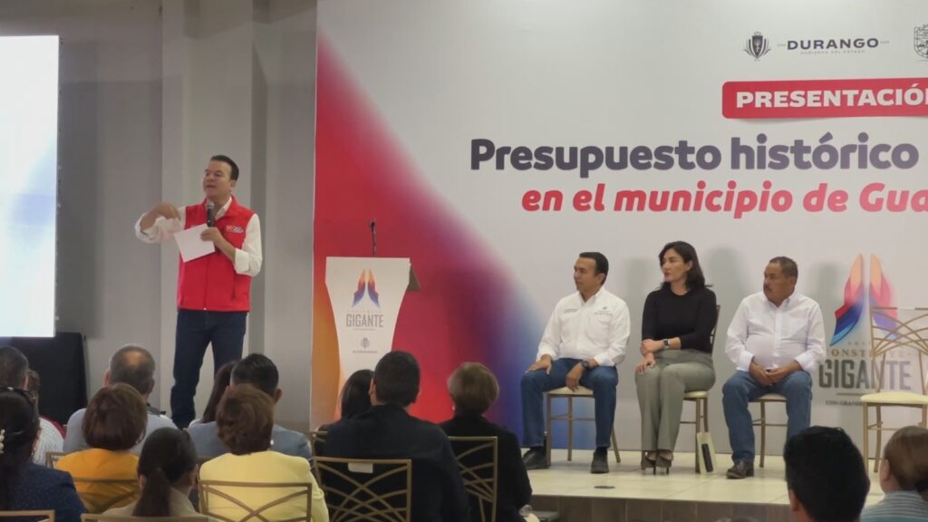 Gobernador presenta en GV presupuesto de obra pública con inversión de 103 millones de pesos