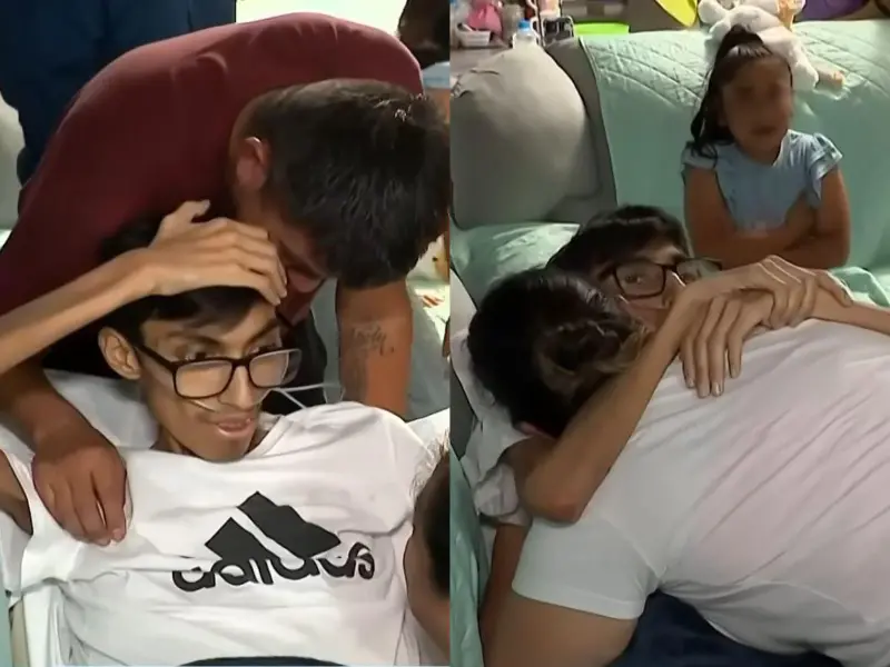 Así fue el reencuentro y la última despedida de Kevin González con sus padres