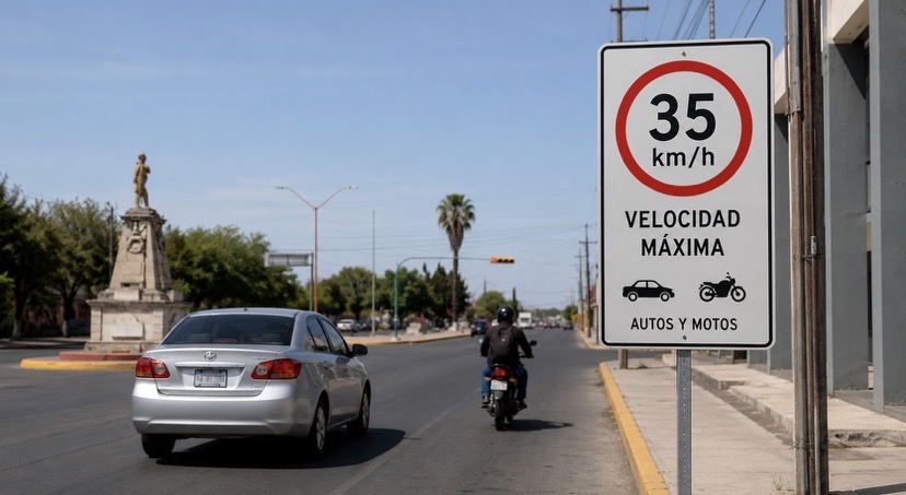Tránsito y Vialidad reforzará señalización y recuerda límite de velocidad de 35 km/h en GV