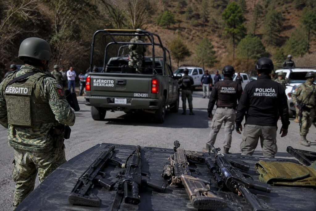 Atacan a militares y agentes ministeriales en Guadalupe y Calvo