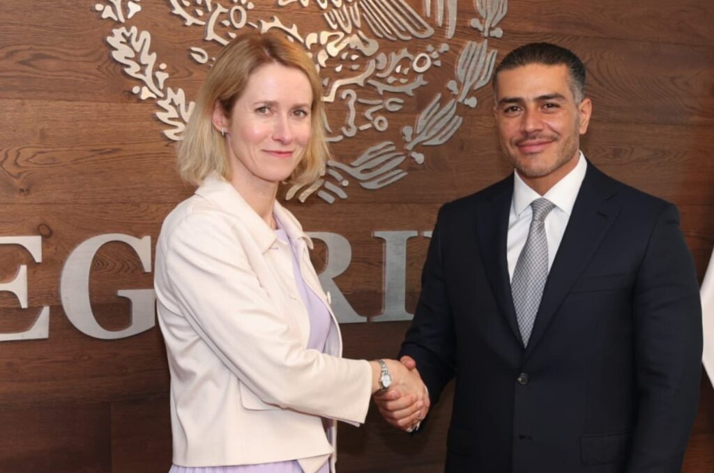 Harfuch se reúne con vicepresidenta de Comisión Europea