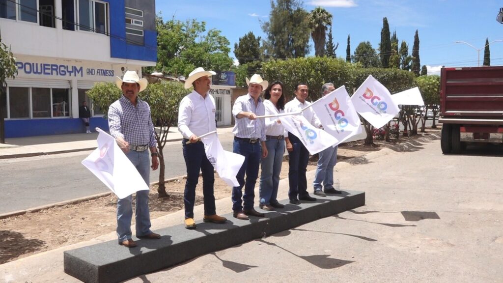 Banderazo a la Rehabilitación del Bulevar Ignacio Zaragoza en Vicente Guerrero