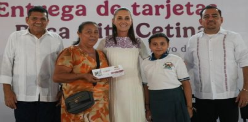 Sheinbaum defiende la educación pública